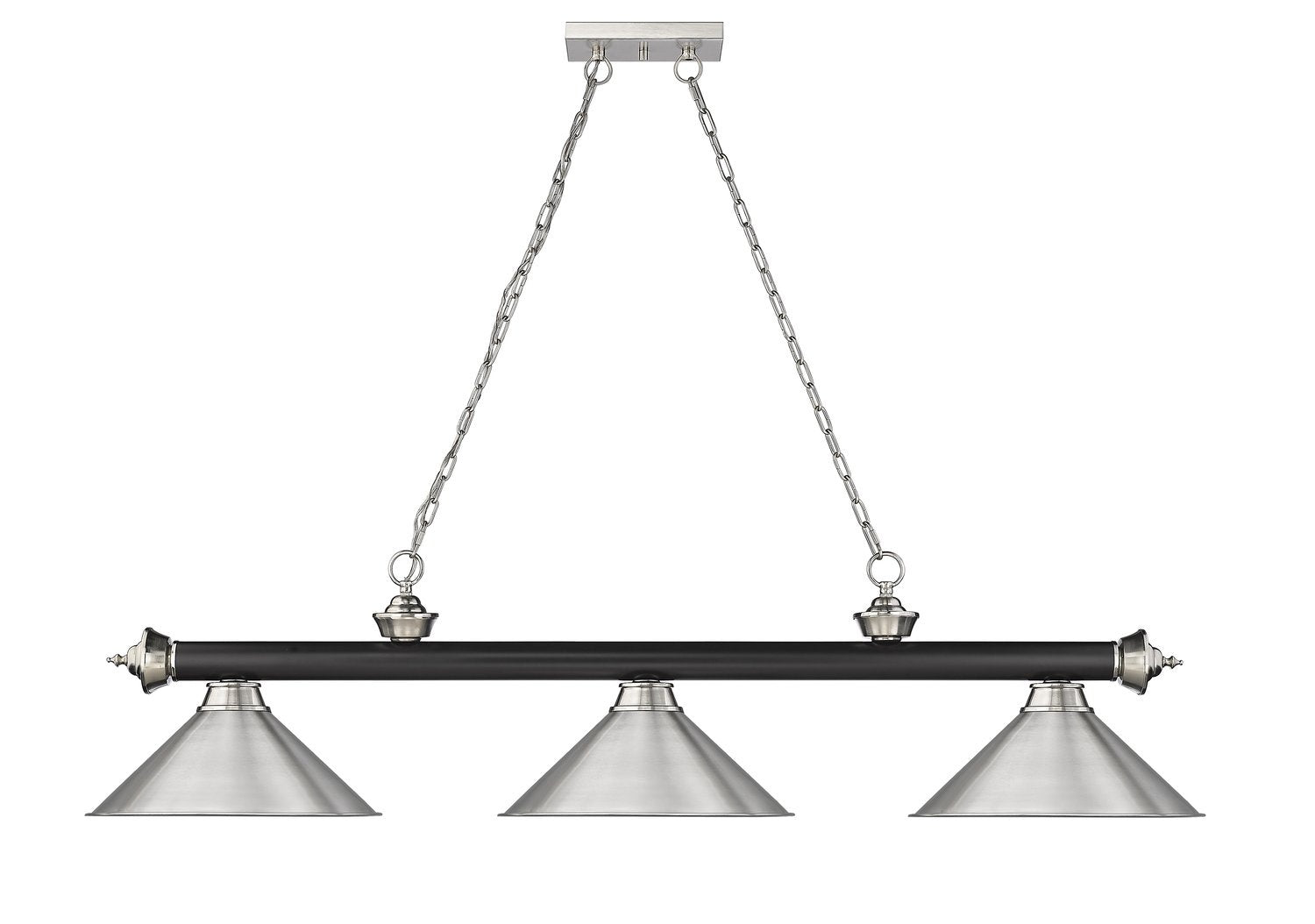 Z-LITE, CORDON 3 LIGHT BILLIARD, LINEAR LIGHT