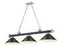 Z-LITE, CORDON 3 LIGHT BILLIARD, LINEAR LIGHT