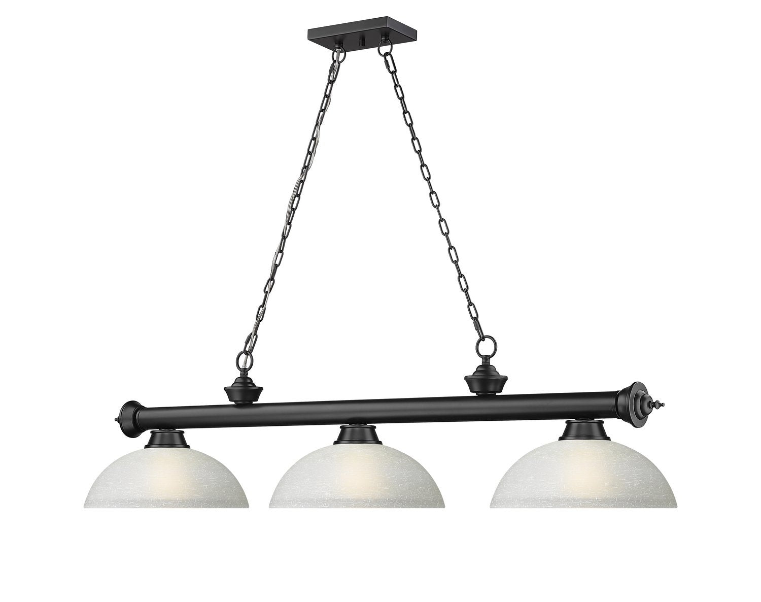Z-LITE CORDON 3 LIGHT BILLIARD | 2306-3MB-DWL14