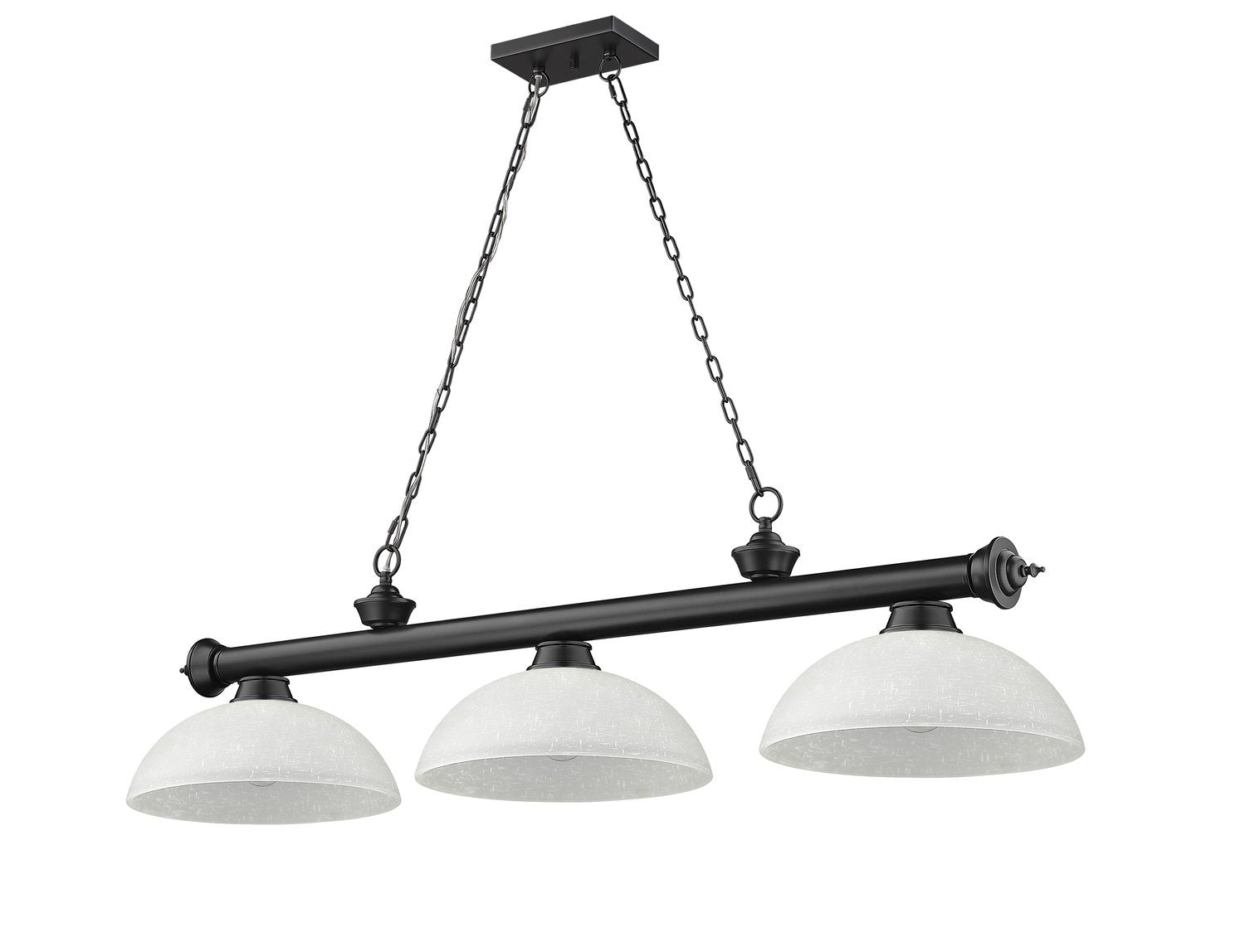 Z-LITE CORDON 3 LIGHT BILLIARD | 2306-3MB-DWL14