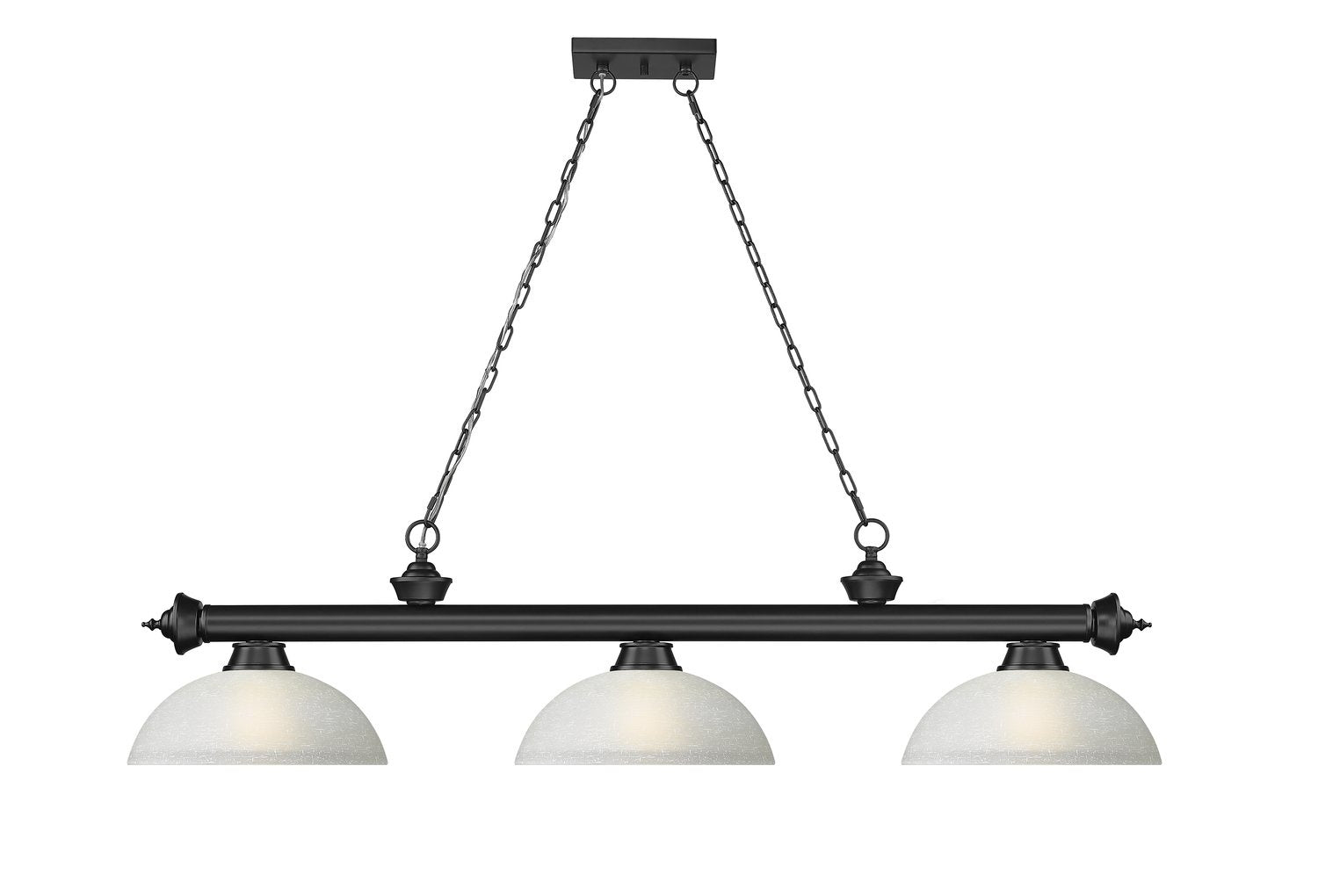 Z-LITE CORDON 3 LIGHT BILLIARD | 2306-3MB-DWL14