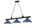 Z-LITE, CORDON 3 LIGHT BILLIARD, LINEAR LIGHT