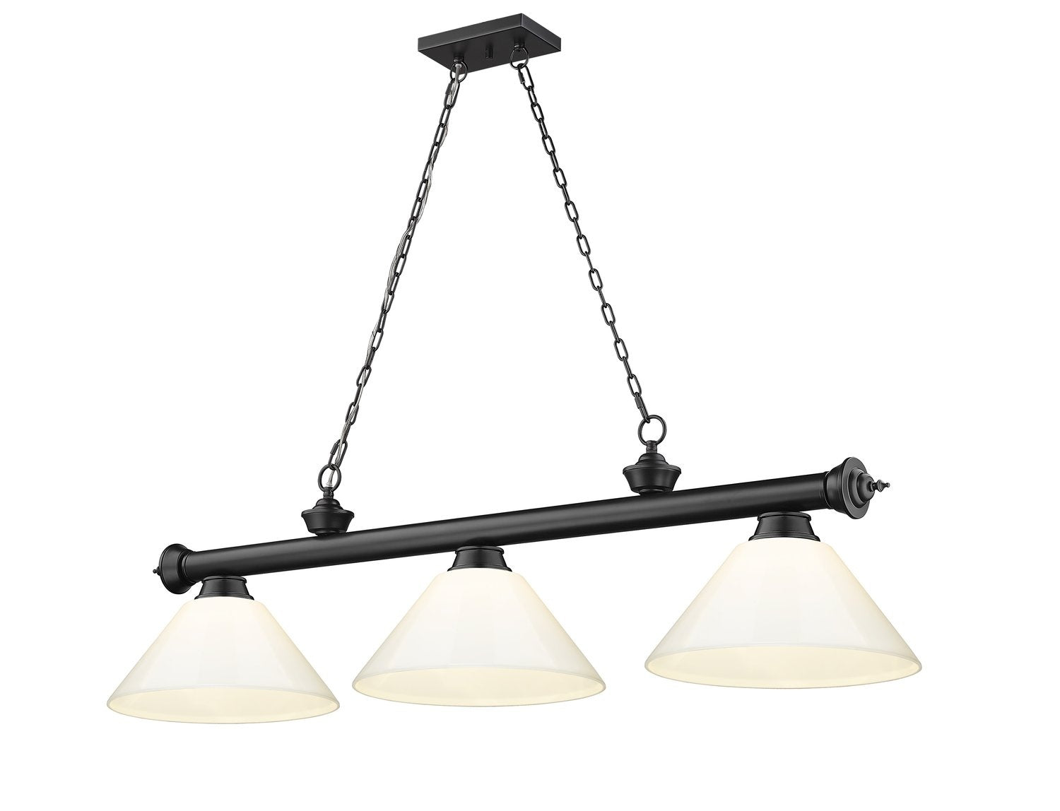 Z-LITE, CORDON 3 LIGHT BILLIARD, LINEAR LIGHT