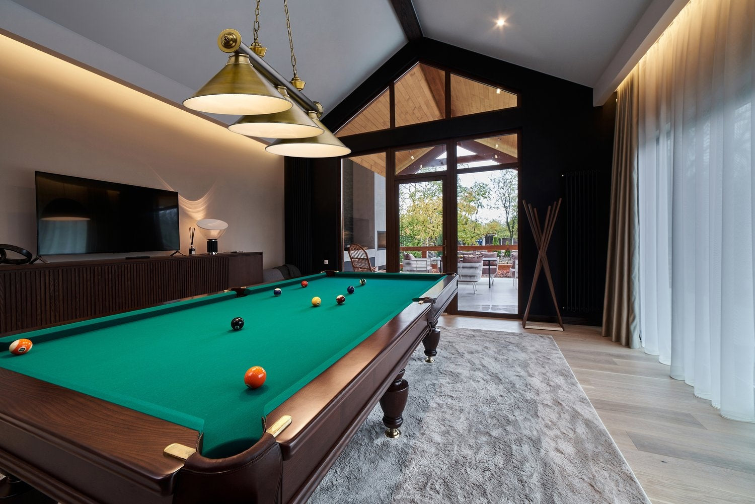 Z-LITE, CORDON 3 LIGHT BILLIARD, LINEAR LIGHT