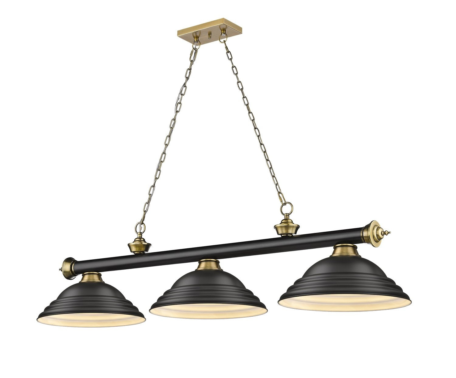 Z-LITE, CORDON 3 LIGHT BILLIARD, LINEAR LIGHT