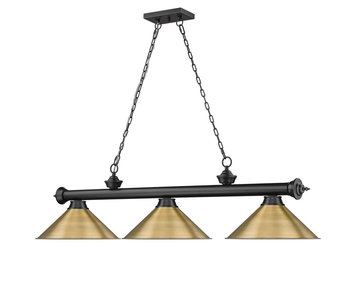 Z-LITE, CORDON 3 LIGHT BILLIARD, LINEAR LIGHT