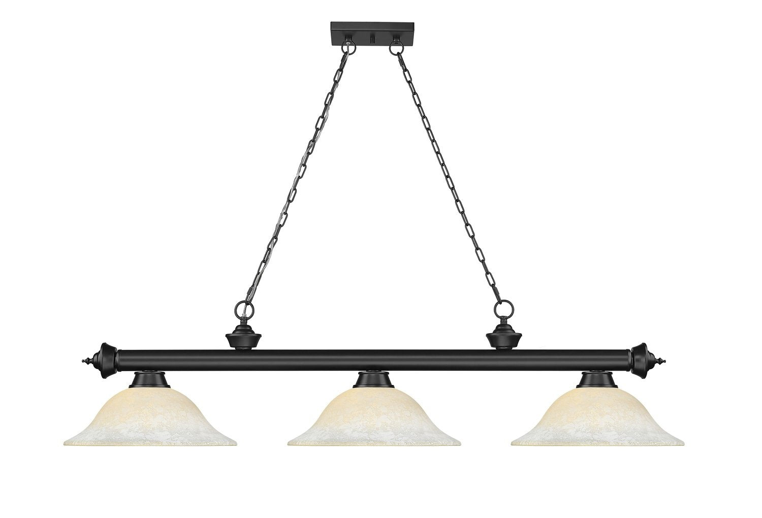 Z-LITE, CORDON 3 LIGHT BILLIARD, LINEAR LIGHT