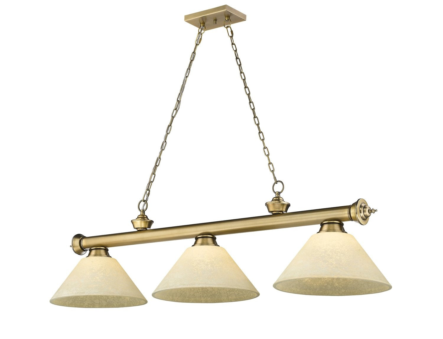 Z-LITE, CORDON 3 LIGHT BILLIARD, LINEAR LIGHT