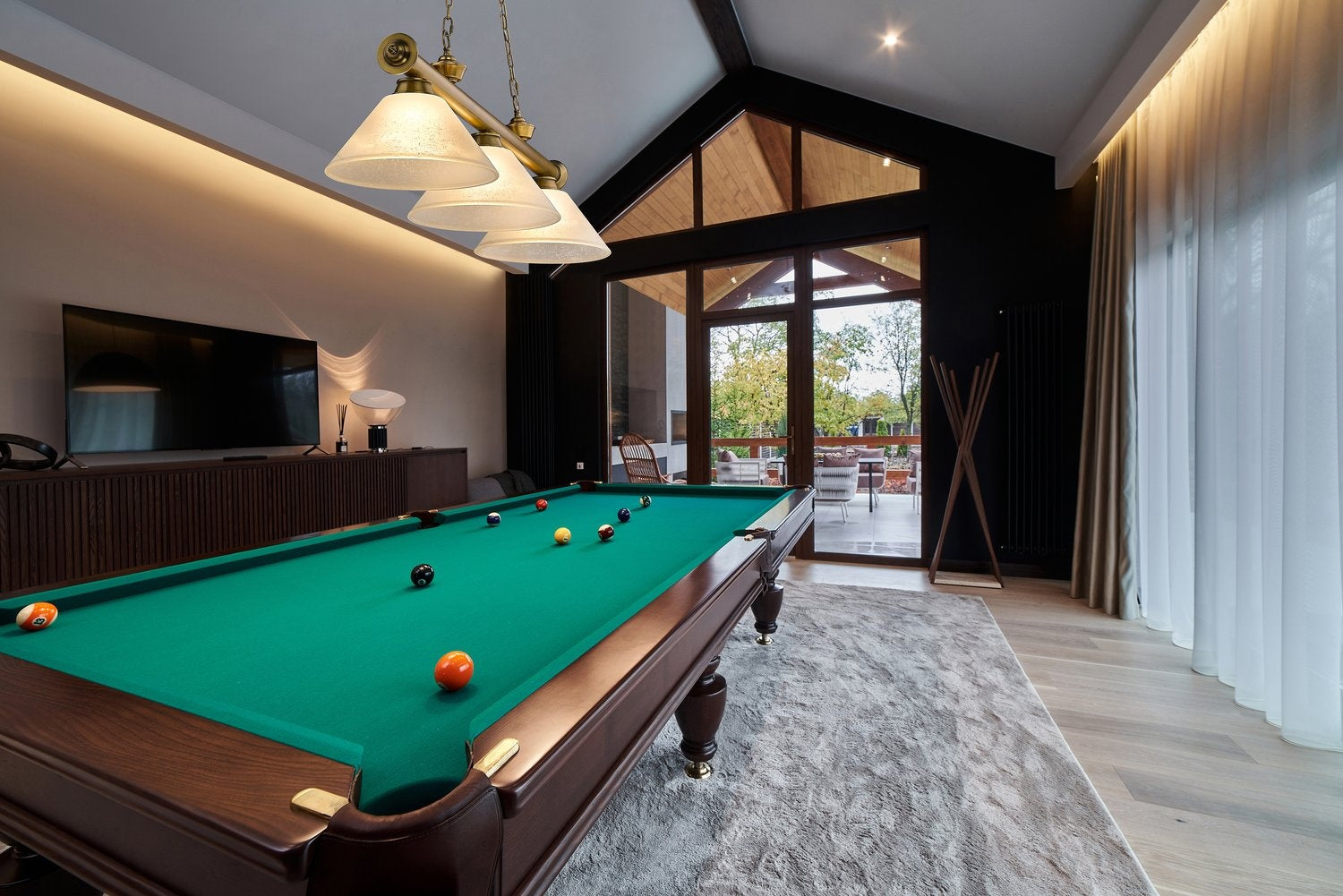 Z-LITE, CORDON 3 LIGHT BILLIARD, LINEAR LIGHT