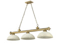 Z-LITE, CORDON 3 LIGHT BILLIARD, LINEAR LIGHT