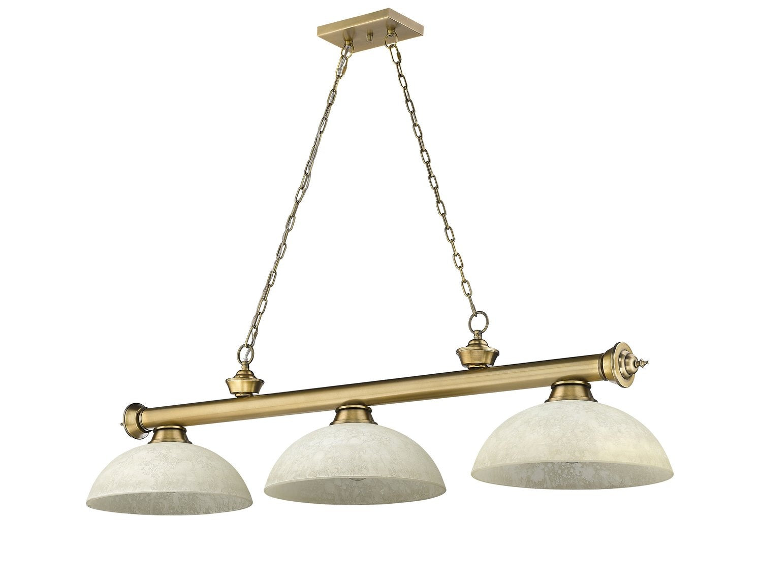 Z-LITE, CORDON 3 LIGHT BILLIARD, LINEAR LIGHT