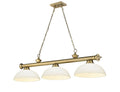 Z-LITE, CORDON 3 LIGHT BILLIARD, LINEAR LIGHT