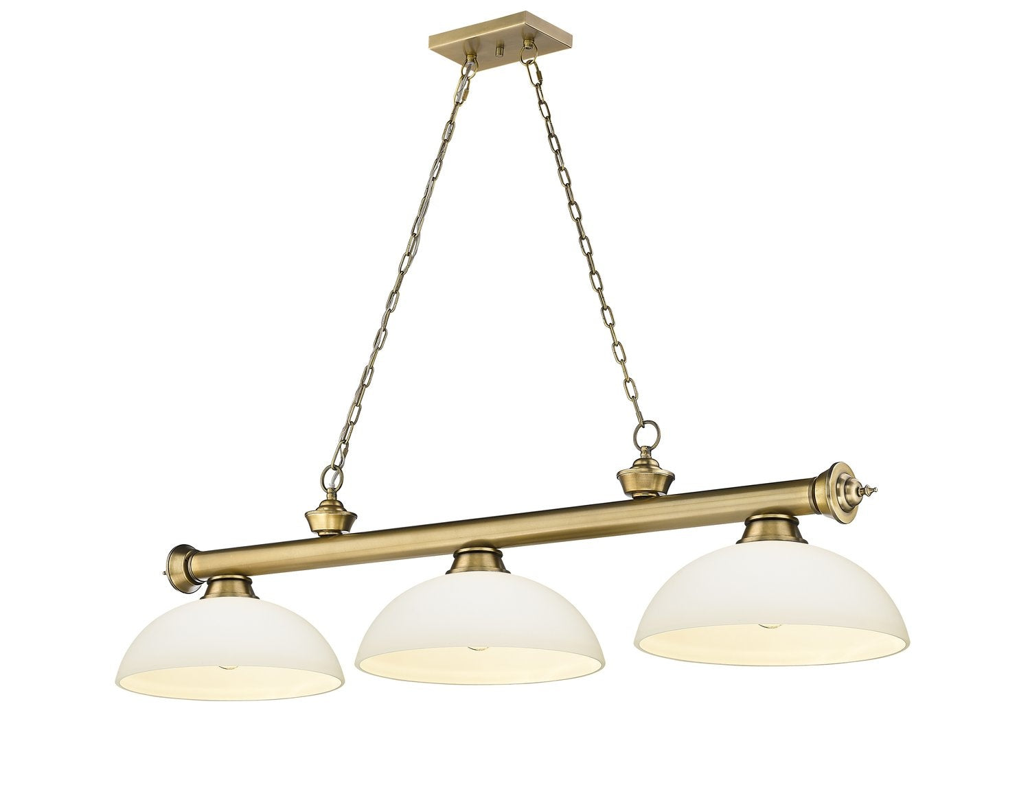 Z-LITE, CORDON 3 LIGHT BILLIARD, LINEAR LIGHT
