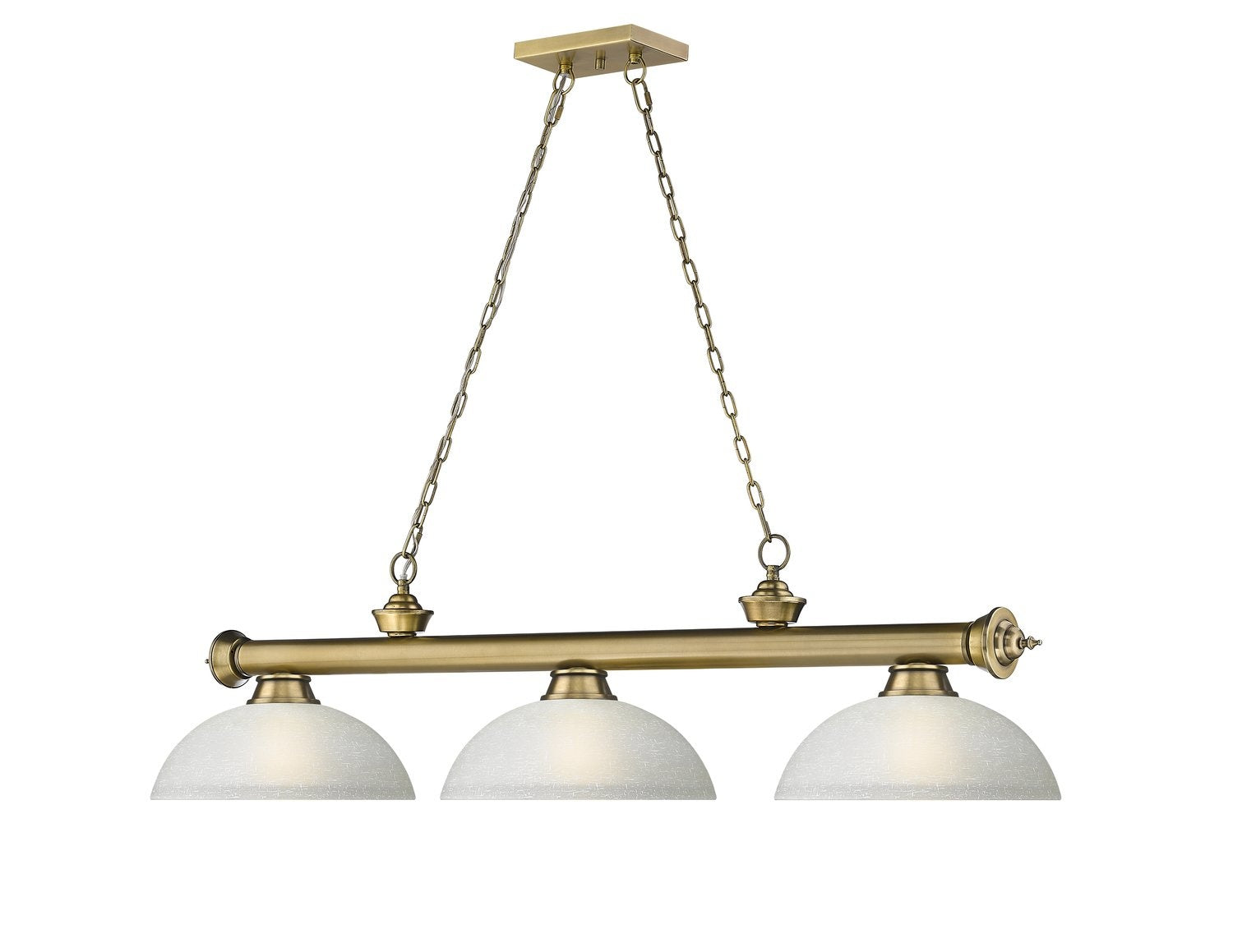 Z-LITE, CORDON 3 LIGHT BILLIARD, LINEAR LIGHT