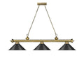 Z-LITE, CORDON 3 LIGHT BILLIARD, LINEAR LIGHT