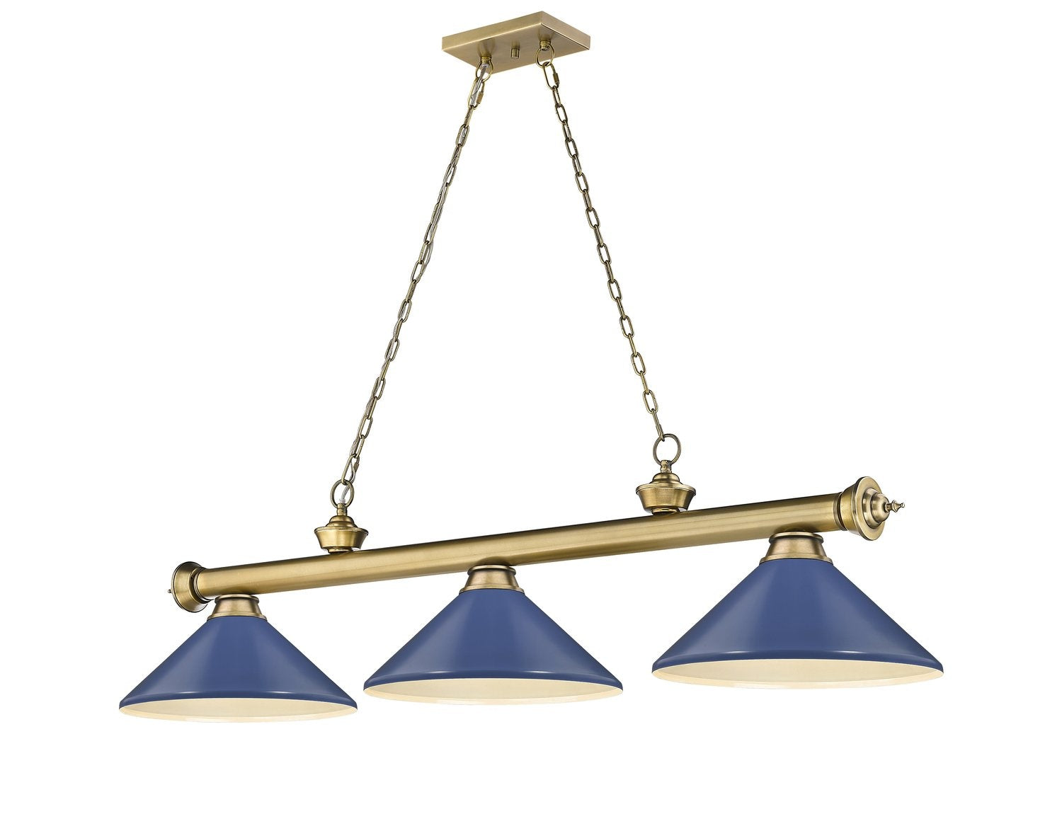 Z-LITE, CORDON 3 LIGHT BILLIARD, LINEAR LIGHT