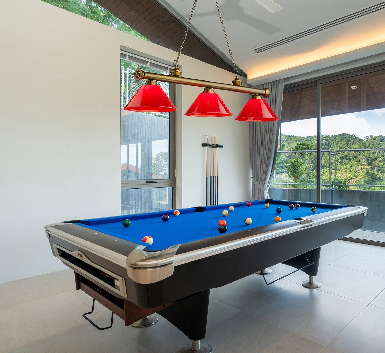 Z-LITE, CORDON 3 LIGHT BILLIARD, LINEAR LIGHT