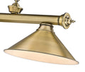 Z-LITE, CORDON 3 LIGHT BILLIARD, LINEAR LIGHT