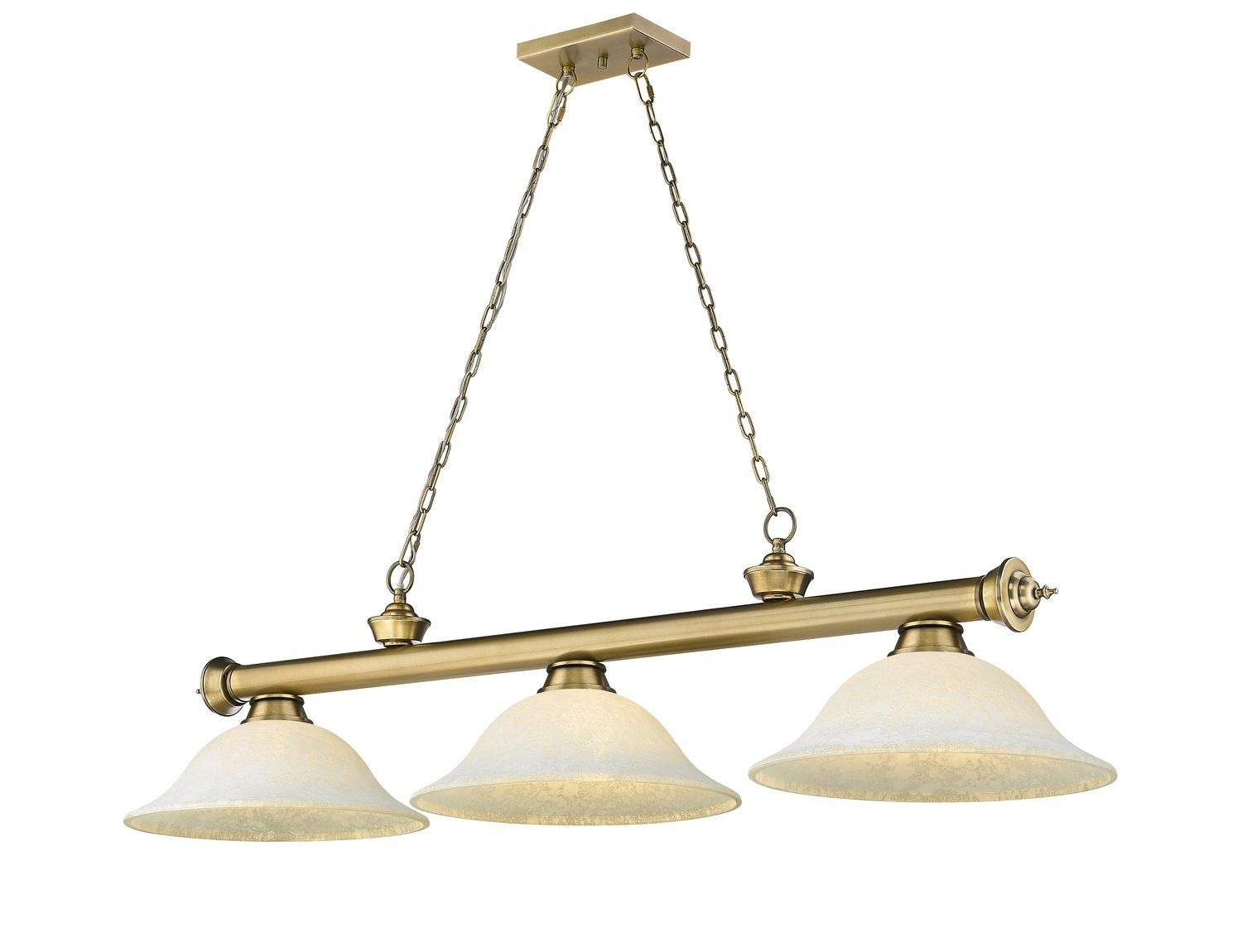 Z-LITE, CORDON 3 LIGHT BILLIARD, LINEAR LIGHT