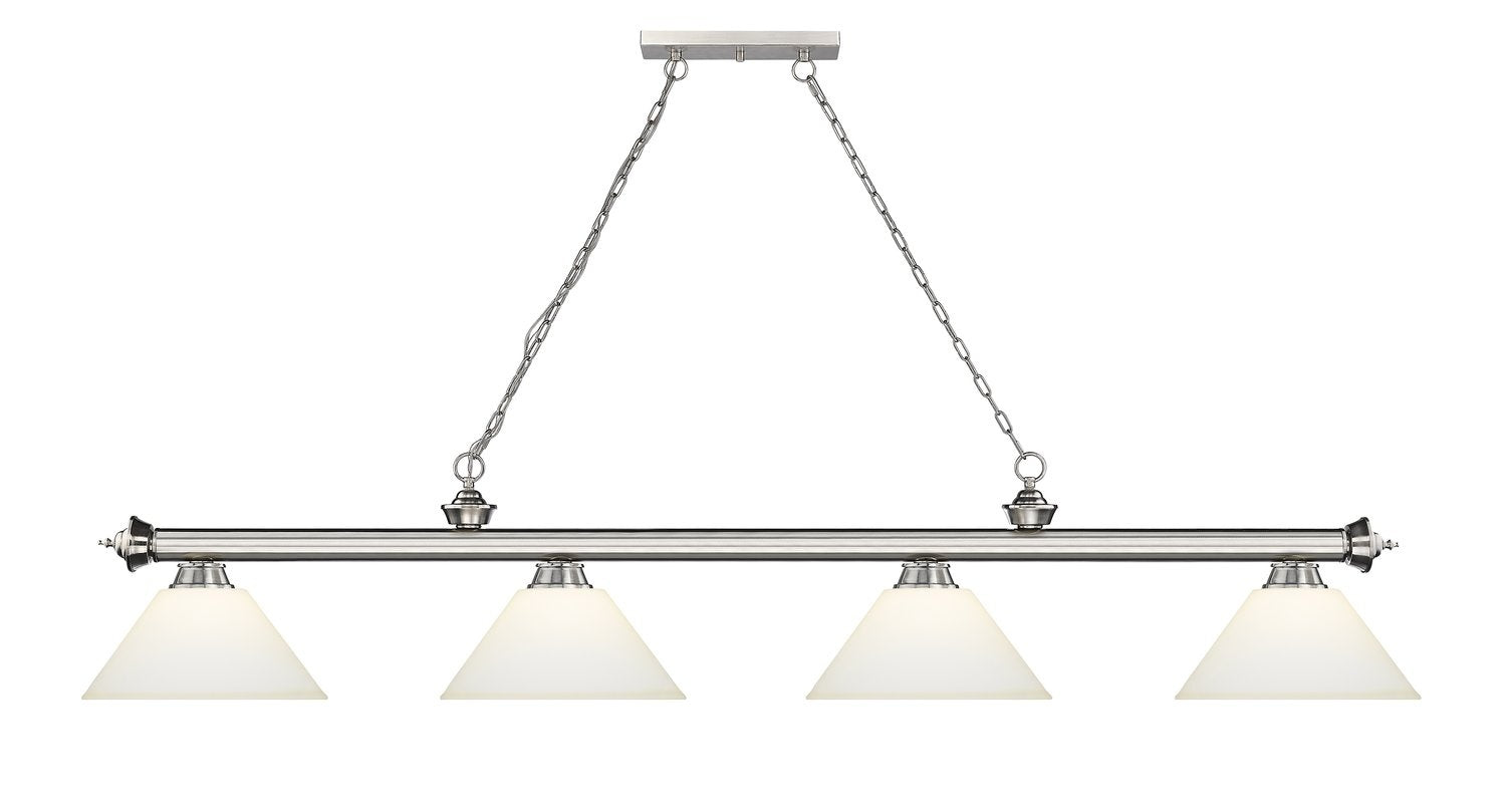 Z-LITE, CORDON 4 LIGHT BILLIARD, LINEAR LIGHT