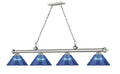 Z-LITE, CORDON 4 LIGHT BILLIARD, LINEAR LIGHT