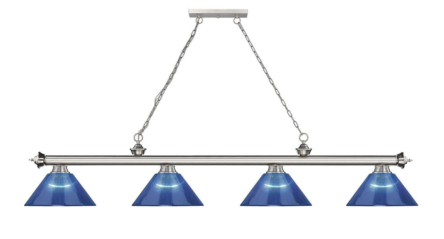 Z-LITE, CORDON 4 LIGHT BILLIARD, LINEAR LIGHT