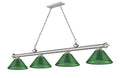 Z-LITE, CORDON 4 LIGHT BILLIARD, LINEAR LIGHT