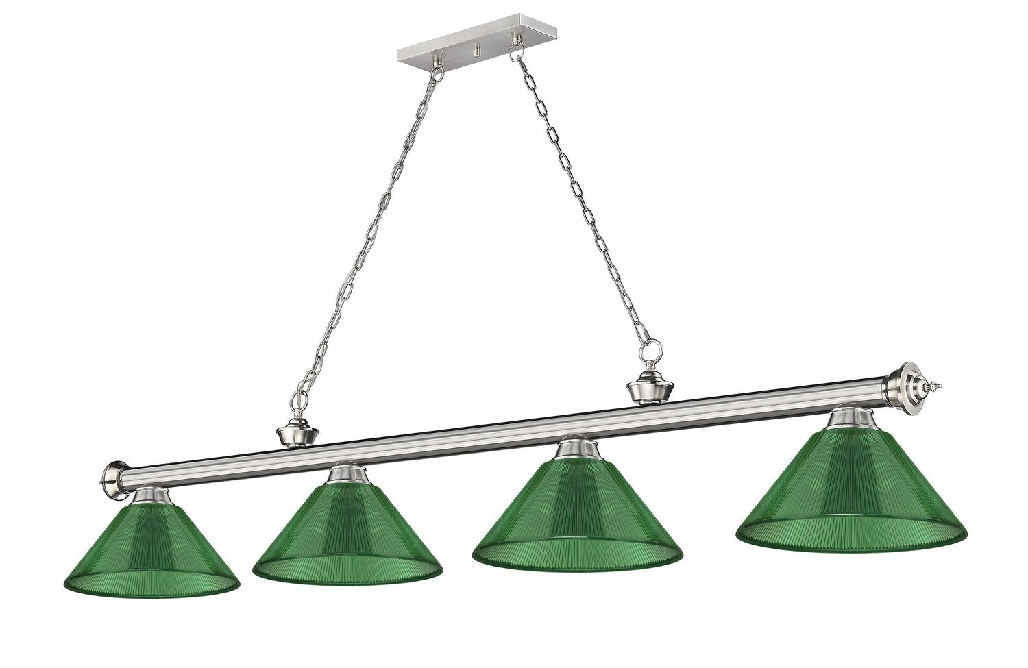 Z-LITE, CORDON 4 LIGHT BILLIARD, LINEAR LIGHT