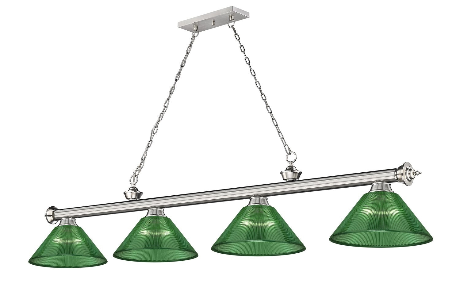 Z-LITE, CORDON 4 LIGHT BILLIARD, LINEAR LIGHT