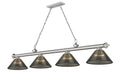 Z-LITE, CORDON 4 LIGHT BILLIARD, LINEAR LIGHT