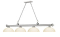 Z-LITE, CORDON 4 LIGHT BILLIARD, LINEAR LIGHT
