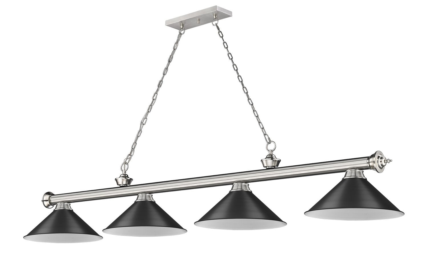 Z-LITE, CORDON 4 LIGHT BILLIARD, LINEAR LIGHT