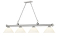 Z-LITE, CORDON 4 LIGHT BILLIARD, LINEAR LIGHT