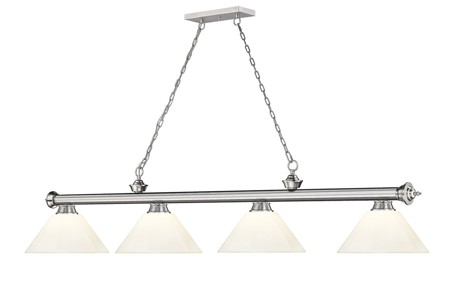 Z-LITE, CORDON 4 LIGHT BILLIARD, LINEAR LIGHT