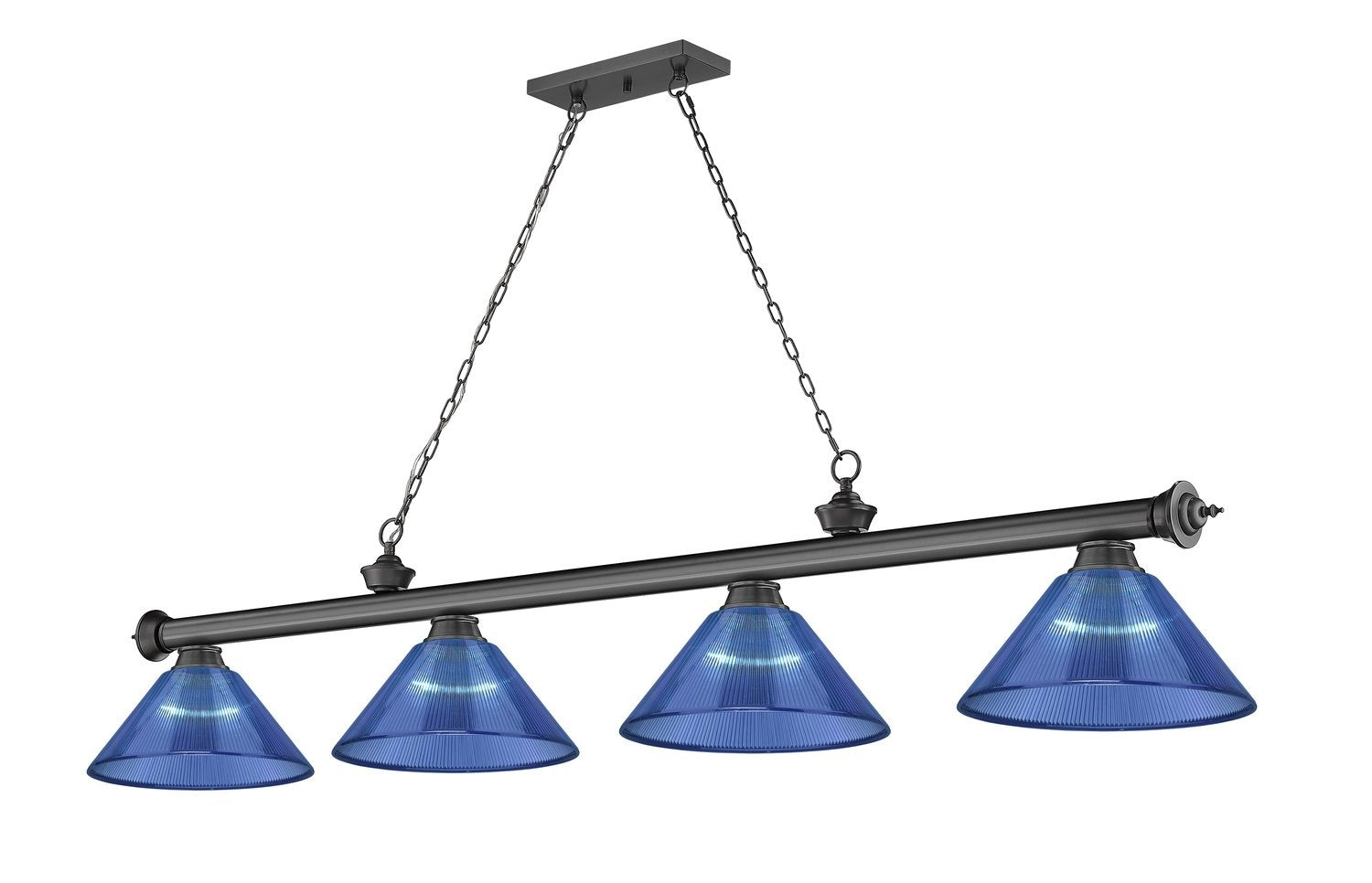 Z-LITE, CORDON 4 LIGHT BILLIARD, LINEAR LIGHT