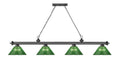 Z-LITE, CORDON 4 LIGHT BILLIARD, LINEAR LIGHT