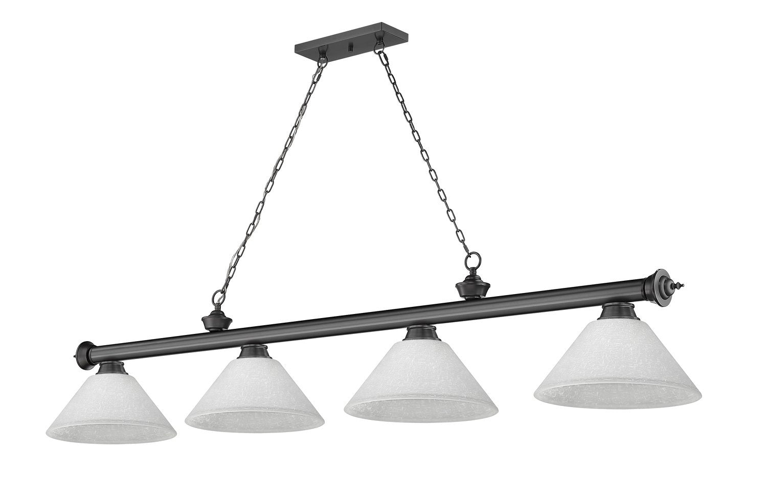 Z-LITE, CORDON 4 LIGHT BILLIARD, LINEAR LIGHT