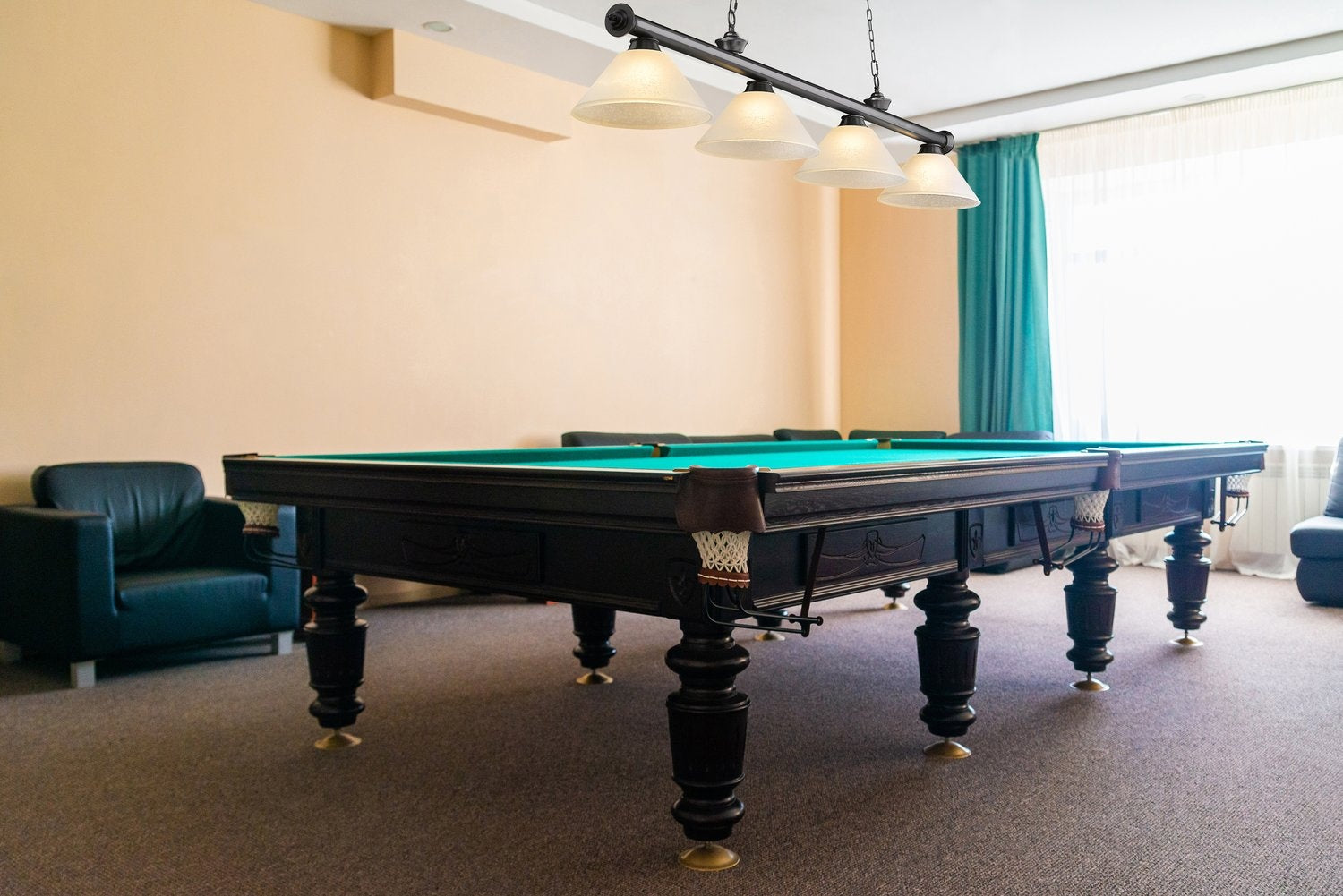 Z-LITE, CORDON 4 LIGHT BILLIARD, LINEAR LIGHT