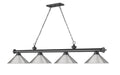Z-LITE, CORDON 4 LIGHT BILLIARD, LINEAR LIGHT