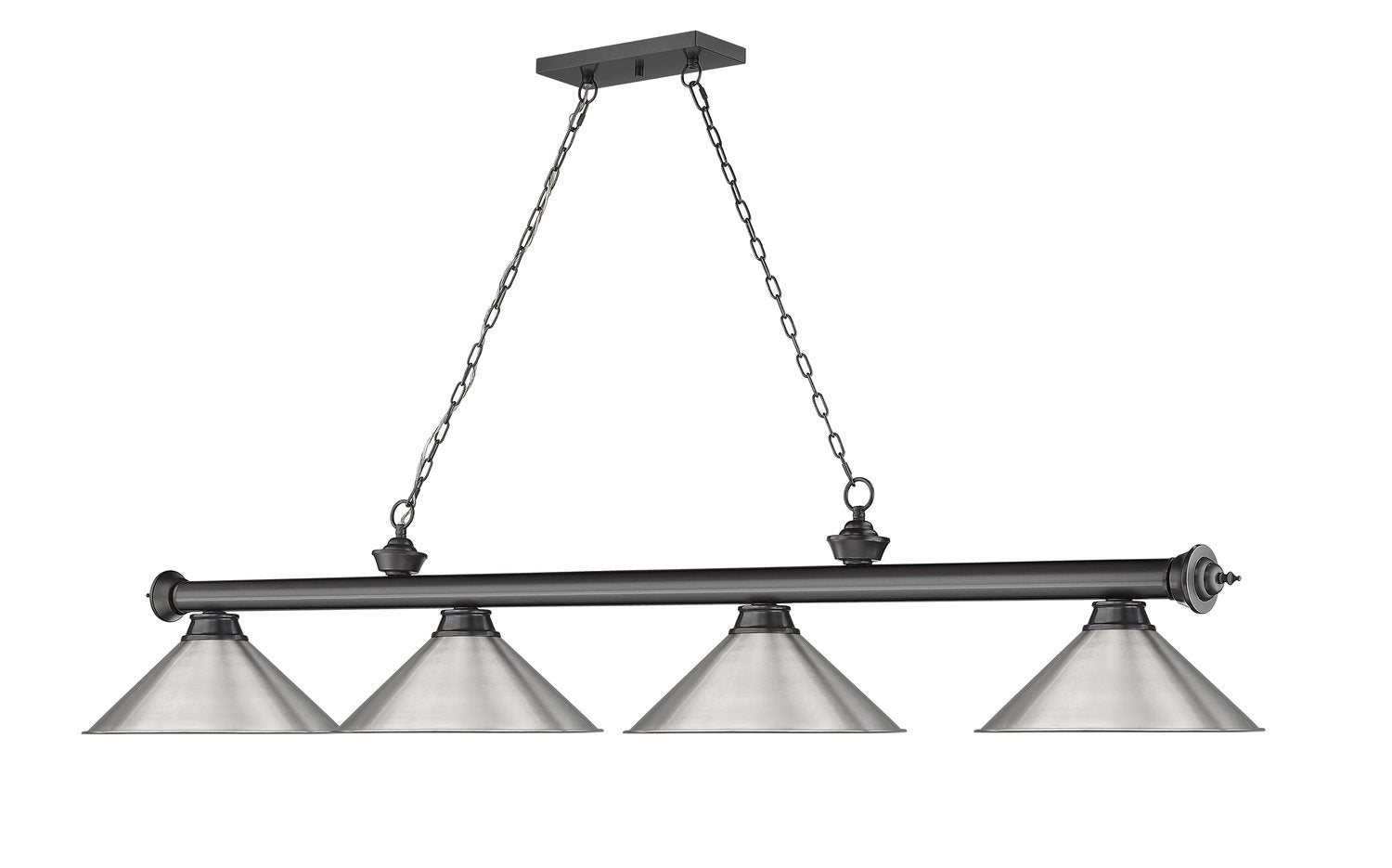 Z-LITE, CORDON 4 LIGHT BILLIARD, LINEAR LIGHT