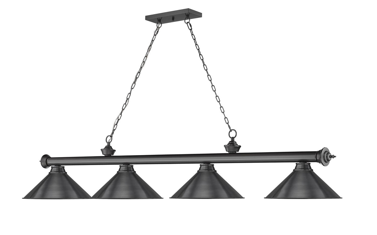 Z-LITE, CORDON 4 LIGHT BILLIARD, LINEAR LIGHT