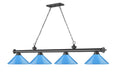 Z-LITE, CORDON 4 LIGHT BILLIARD, LINEAR LIGHT