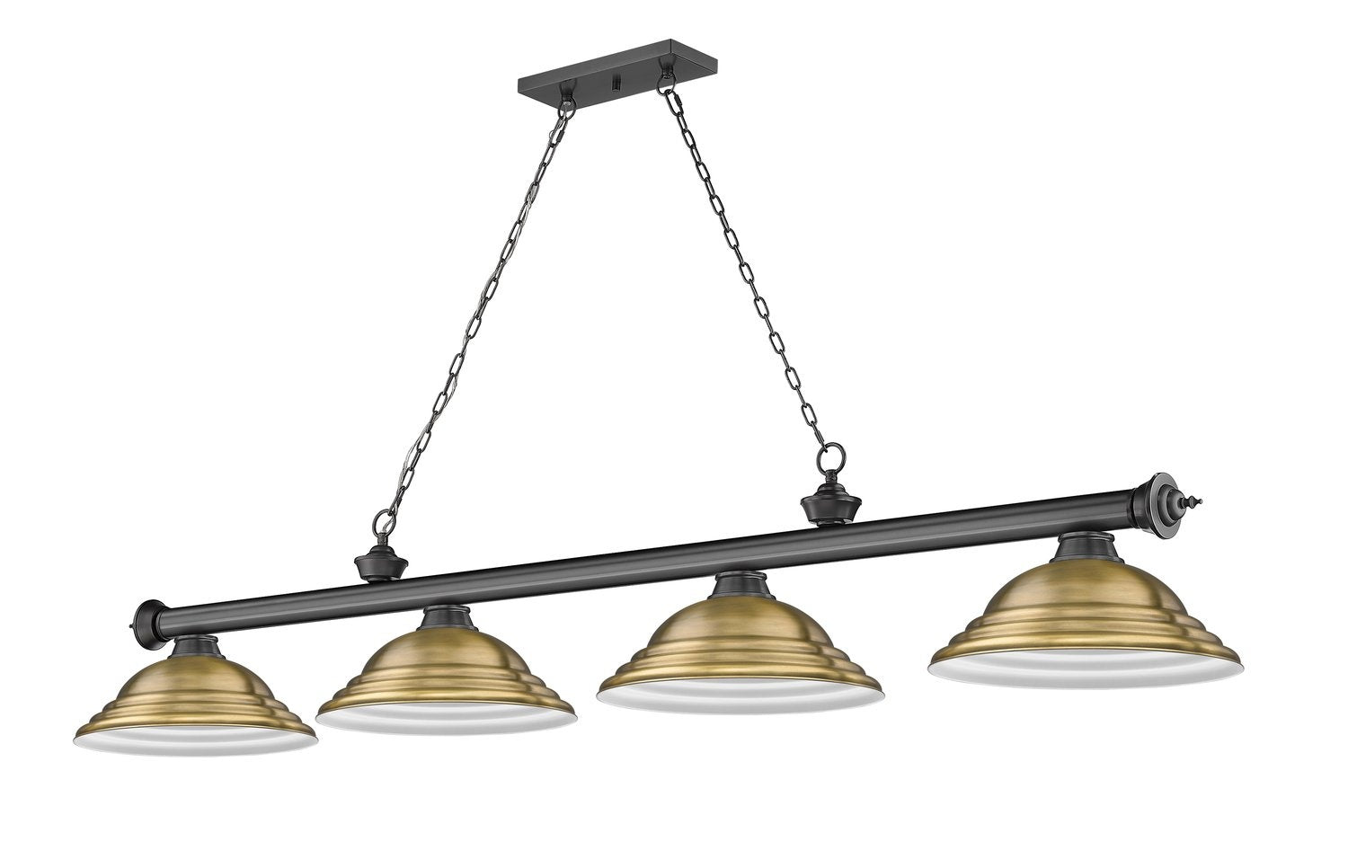 Z-LITE, CORDON 4 LIGHT BILLIARD, LINEAR LIGHT