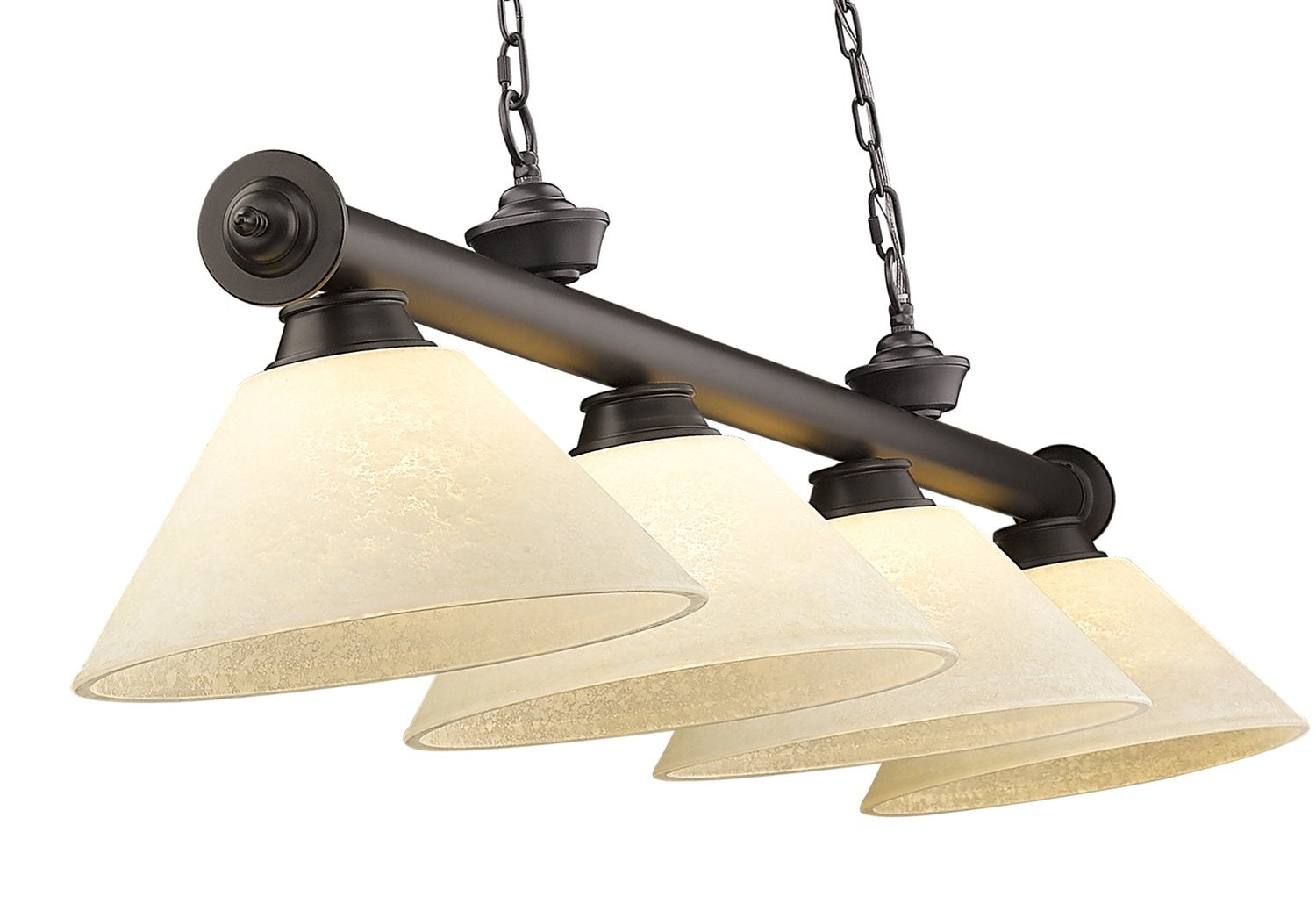 Z-LITE, CORDON 4 LIGHT BILLIARD, LINEAR LIGHT
