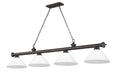 Z-LITE, CORDON 4 LIGHT BILLIARD, LINEAR LIGHT