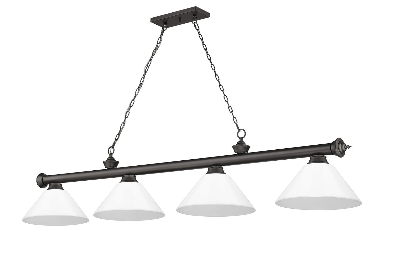 Z-LITE, CORDON 4 LIGHT BILLIARD, LINEAR LIGHT