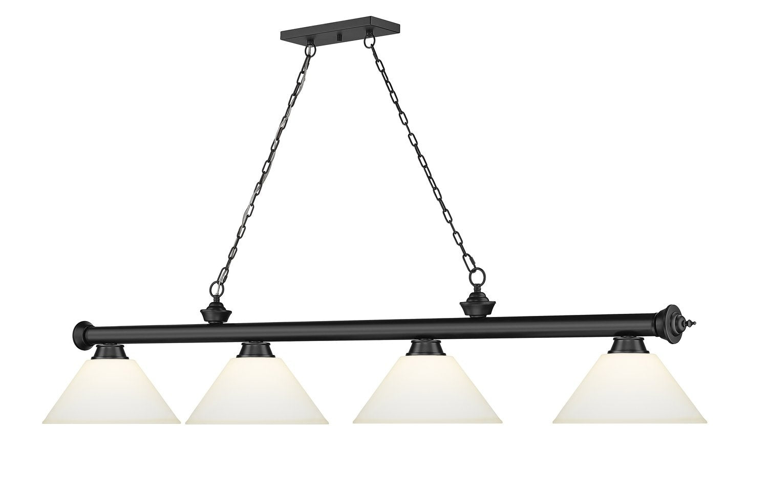 Z-LITE, CORDON 4 LIGHT BILLIARD, LINEAR LIGHT
