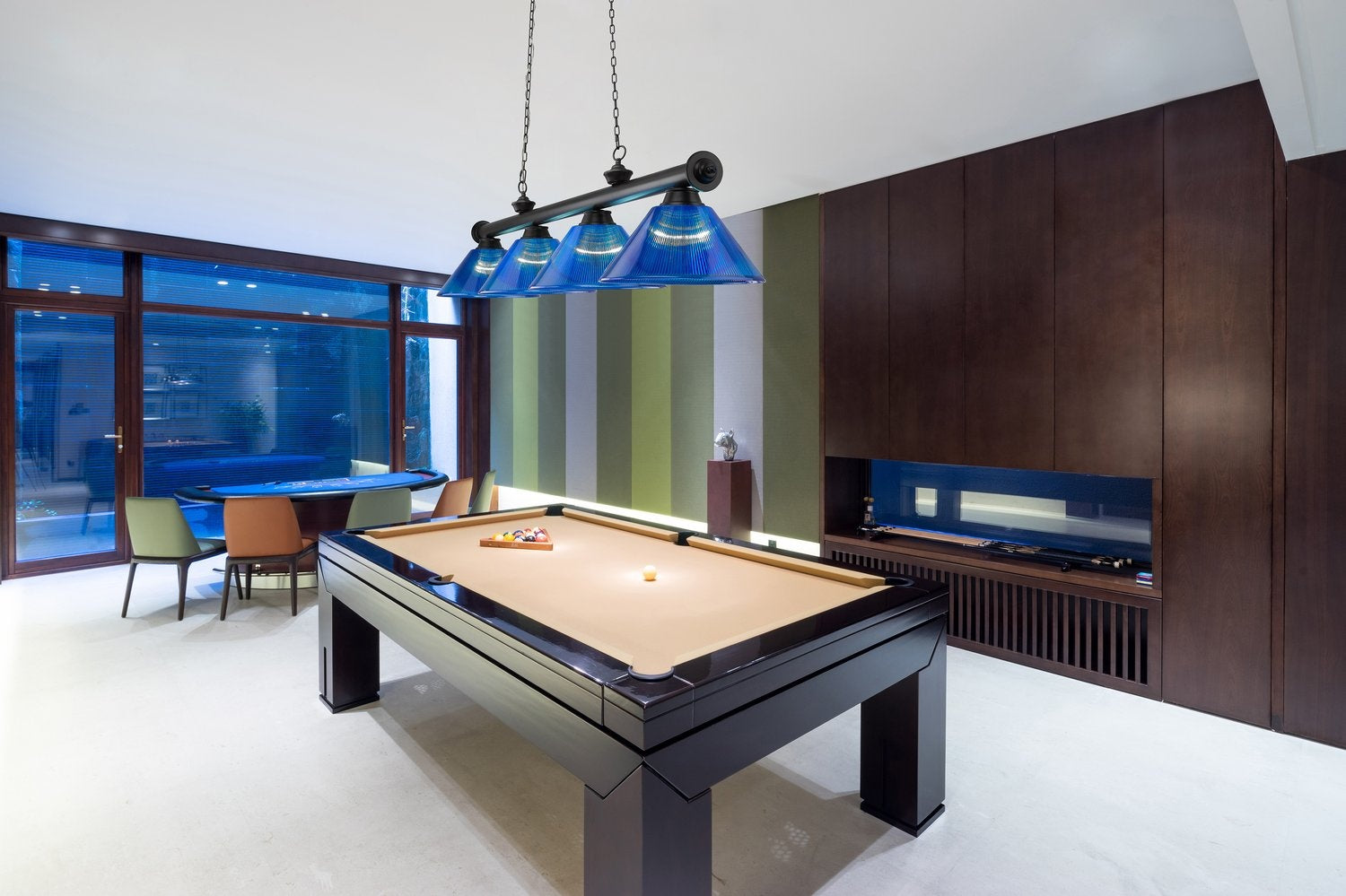 Z-LITE, CORDON 4 LIGHT BILLIARD, LINEAR LIGHT