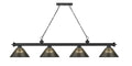 Z-LITE CORDON 4 LIGHT BILLIARD | 2306-4MB-ARS