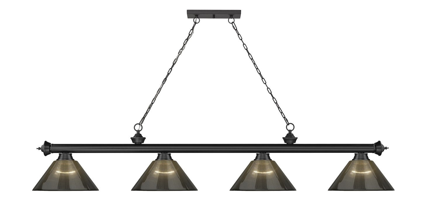 Z-LITE CORDON 4 LIGHT BILLIARD | 2306-4MB-ARS